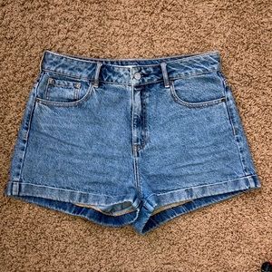PacSun Blue Denim Mom Shorts